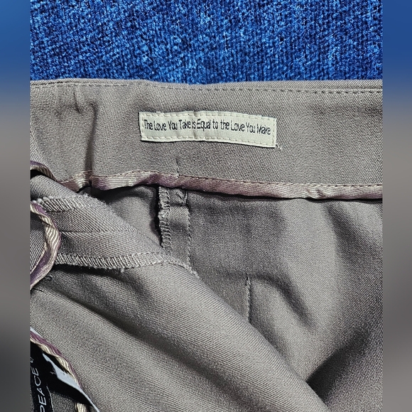 NEW Peace of Cloth Taupe Pencil Skirt Small - Picture 6 of 9